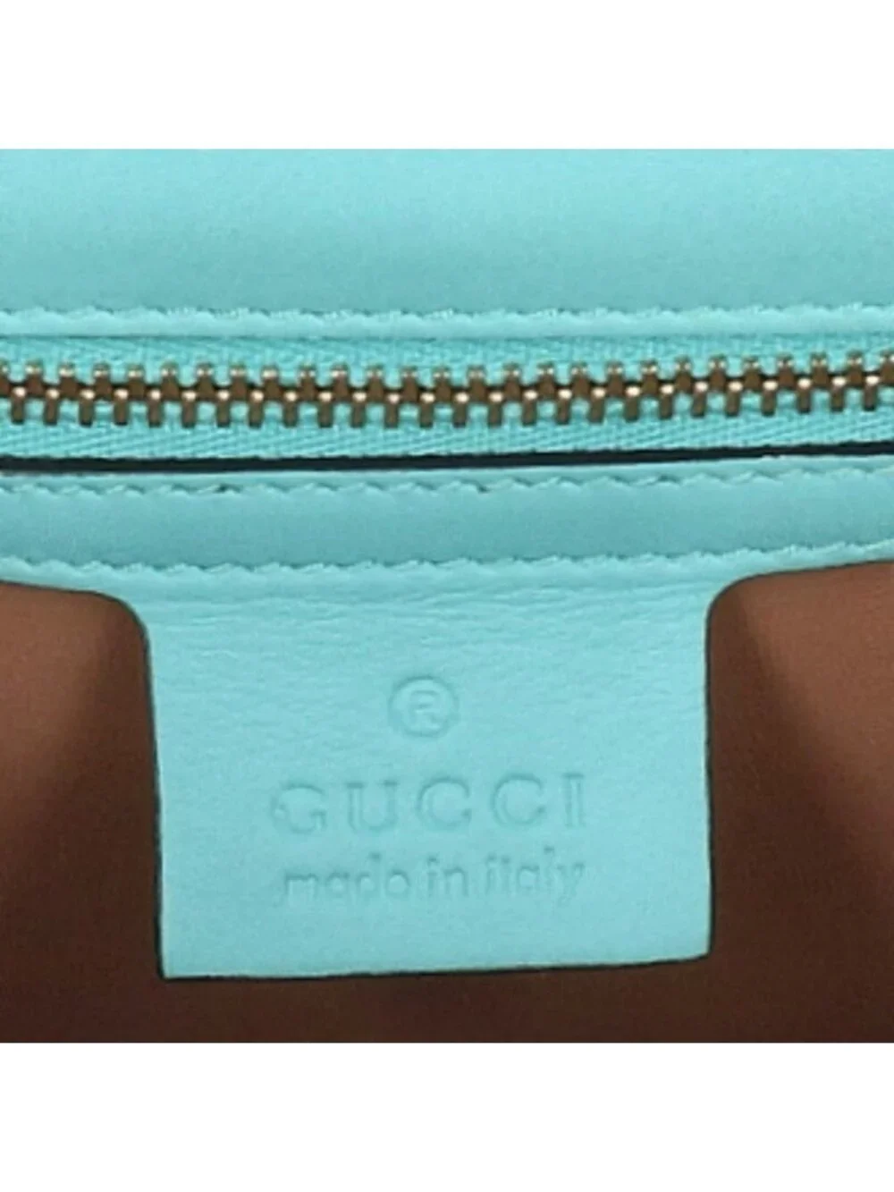 Gucci Sylvie Croco Leather Shoulder Bag - Picture 3 of 5